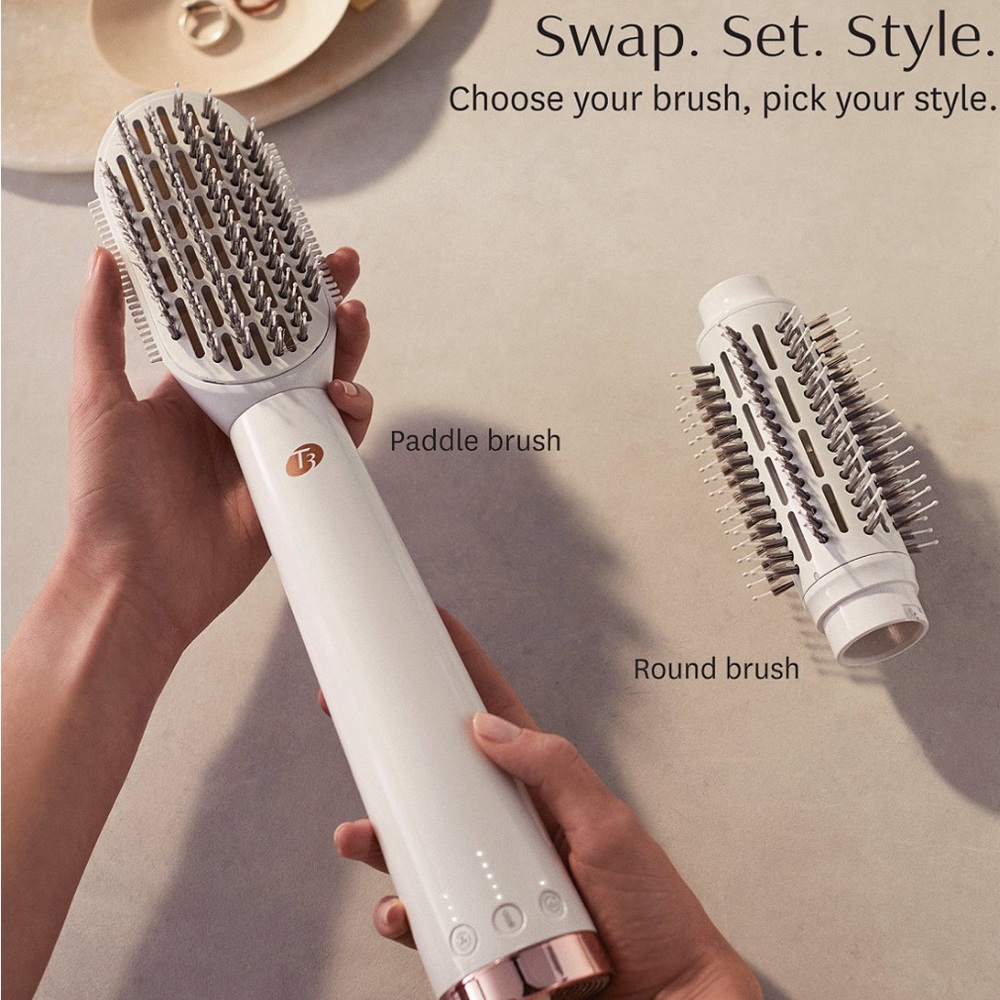 T3 airebrush duo takes you from smooth to bouncy in one easy swap